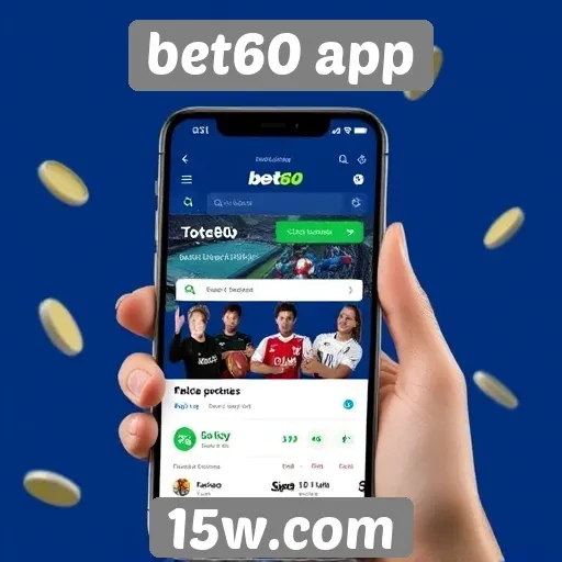 Promoções e bônus disponíveis no Bet60 app